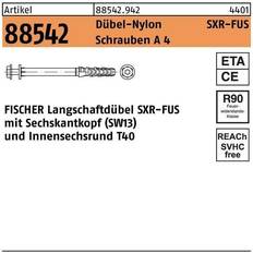 Fischer SXR 10 X 80 FUS A4 Langschaftdübel