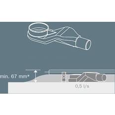 Plomberie Tece Ablauf TECEdrainline superflach, DN 40 Auslauf seitlich, 0,5l/s