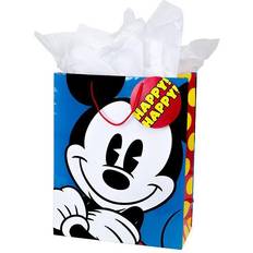 Blue Gift Bags Hällmark Extra Large Disney's Mickey Mouse Gift Bag with Tissue Paper, Black