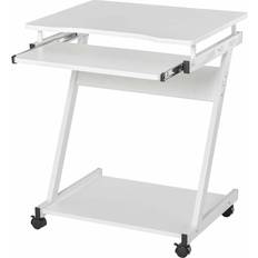 Furniture Homcom Rolling Basic Computer Writing Desk