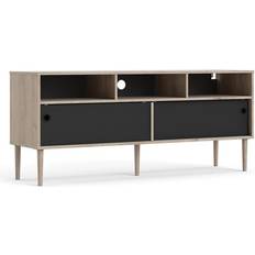 Black TV Benches Furniture To Go Rome TV-Unit 2 TV Bench