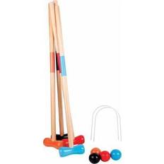 Krocket Outdoor active Krocket-Set aus Holz, für 4 Spieler, im Netz