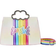 Loungefly Totes & Shopping Bags Loungefly Lisa Frank Rainbow Cloud Handle Crossbody Purse - Brown/Pink/Purple