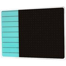 Office Supplies Floortex Glacier & Grid Glass Dry Erase Multicolor"