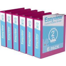 Office Supplies Davis Group Easyview Premium Round Ring 6 Pack