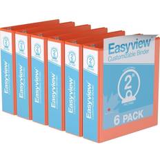 Office Supplies Davis Group Easyview Premium Round Ring 6 Pack
