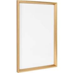 Gold Presentation Boards Kate and Laurel Calter Framed Magnetic Dry Erase Board 16.5 x 25.5
