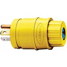 Yellow Extension Sockets Hubbell Watertight Plug 5-20P 20A 125V HBL14W33