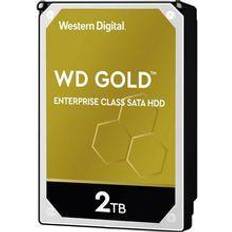 Sata 3 3.5 Western Digital Gold Intern Harddisk 2 TB 3.5 SATA III