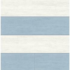 Peel and stick shiplap NextWall Two Toned Shiplap Peel and Stick Wallpaper