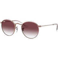 Ray-Ban RJ9547S Junior Rose Gold Montura Violeta Lentes