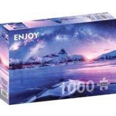 Puzzles Enjoy Milky Way over Lofoten Island Norway 1000 Pieces