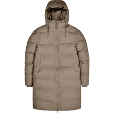 Rains Alta Long Puffer Jacket - Gray