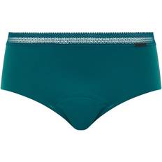 Chantelle Graphic Period Panty - Oriental Green