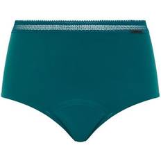 Chantelle Graphic High Waist Period Panty - Oriental Green