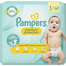 Pampers Couches Pampers Premium Protection Size 1 24pcs