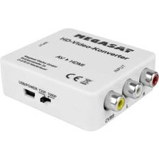 Megasat HD Videokonverter AV til HDMI