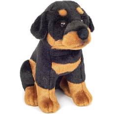 Rottweiler Hermann Teddy Plüschtier Rottweiler sitzend 30cm