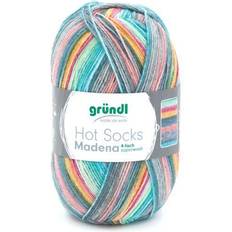 Soft ice mix Gründl Wolle Hot Socks Madena, 4-fach, 100 g, soft ice-mix