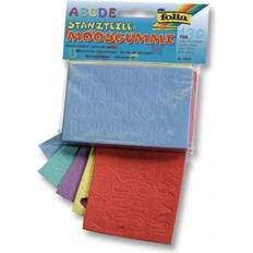 Folia folia Moosgummi-Stanzteile Buchstaben
