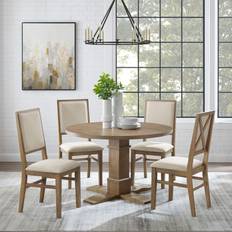 Beige Dining Sets Crosley 5pc Joanna Round Dining Set 5