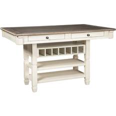 White counter height dining tables Ashley Signature Bolanburg Farmhouse Dining Table