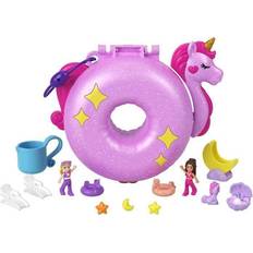 Einhorn Polly Pocket Einhorn Poolparty Schatulle, Puppe