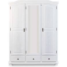 Cabell Garderobe 150 cm Træ/Hvid