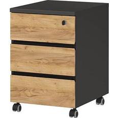 Germania Pedestal 4264-549 Graphite, Navarra-oak 410 Chest of Drawer