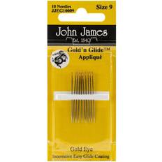 Colonial Needle Gold'n Glide Applique Hand Needles, Size 9, 10-Pack