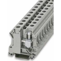 Phoenix Safe CONTACT Installationsklemme UTI 16, 50 Stück, 3073827, Grau, AWG 10 4