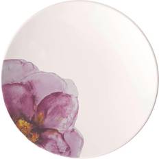 Pink Dinner Plates Villeroy & Boch Rose Garden Porcelain Salad Dinner Plate 22cm