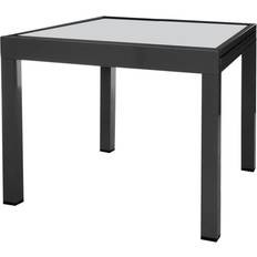 90.0 cm Plateaux de table BigBuy Home Extensible Thais 90 x 90 x 74 cm Aluminium Plateau de table