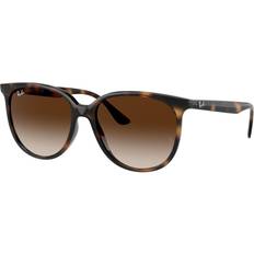 Ray-Ban Femme Sunglass RB4378 - Couleur de Lentille Dégradé Marron