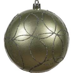 4 in Candy Finish Ball with Circle Glitter Pattern