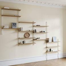 Moebe Planken Moebe Wall Shelving WS.65.1 Zwart