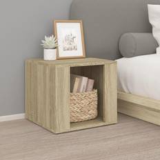vidaXL Sonoma Oak 41 x 40 x 36 cm Bedside Table 40x40cm