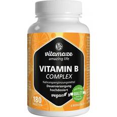 Vitamaze B-Complex hochdosiert vegan 180 Stk.