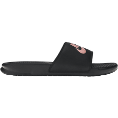 41 ½ Sandalias Nike Benassi JDI - Black/Rose Gold