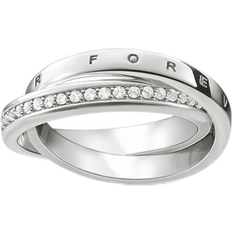 Together Forever Ring - Silver/Transparent