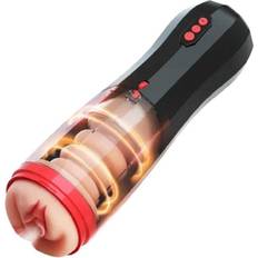 Climer Deep Throat Thrusting Vibrating Masturbation Cup