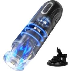 Thrusting Rotation Masturbation Cup with Suction Base