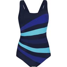 Polyamid Badedrakter Abecita Action Swimsuit - Marine/Blue