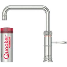 Quooker fusion square køkkenarmatur stål Quooker Classic Fusion Square inkl. PRO3-B (Q911620402) Rustfrit stål