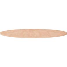vidaXL Tavolo Rotondo Ø90x1,5 cm Massello di Rovere Non Trattato Piano 90cm