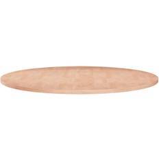 vidaXL Brown, 80 Solid Wood Oak Bordplate