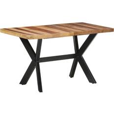 vidaXL 140 x 70 x 75 cm Brown Dining Table 70x140cm