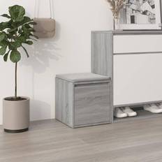 Cheap Storage Cabinets vidaXL Box Drawer Grey Sonoma 40.5 x 40 x 40 cm Storage Cabinet