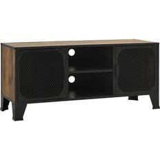 Metal TV Benches vidaXL Cabinet Rustic TV Bench