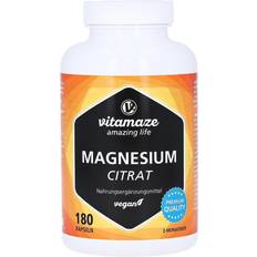 Vitamaze Magnesiumcitrat 360 mg vegan Kapseln